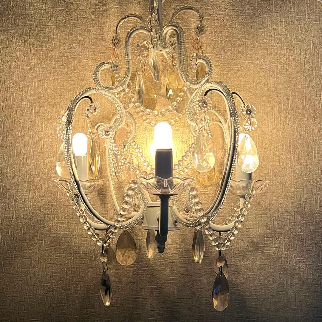 シャンデリア E12球 コンセント　間接照明