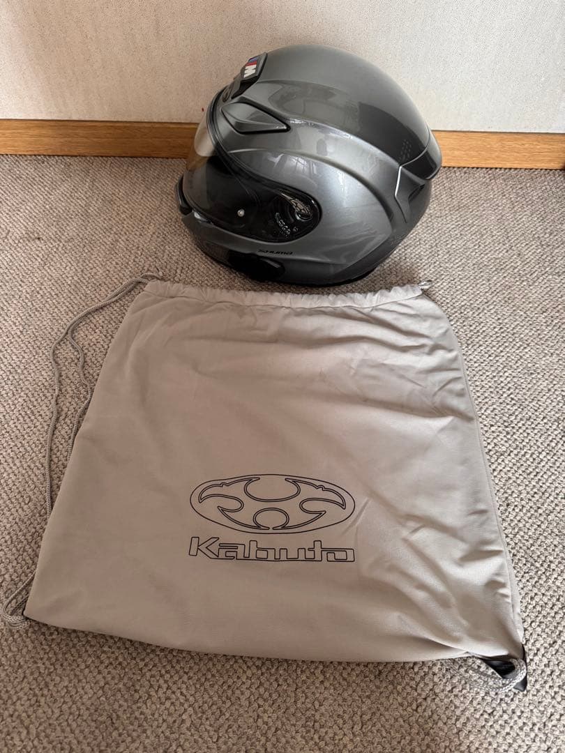 Kabuto シューマ　フルフェイスヘルメット ガンメタ