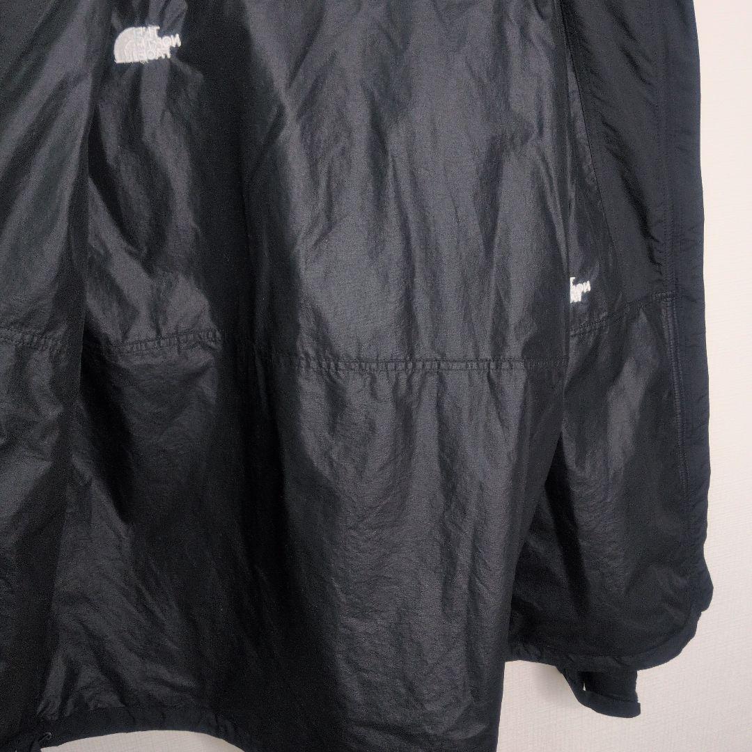 美品　近年モデル　ノースフェイス コンパクトジャケット ブラック XL