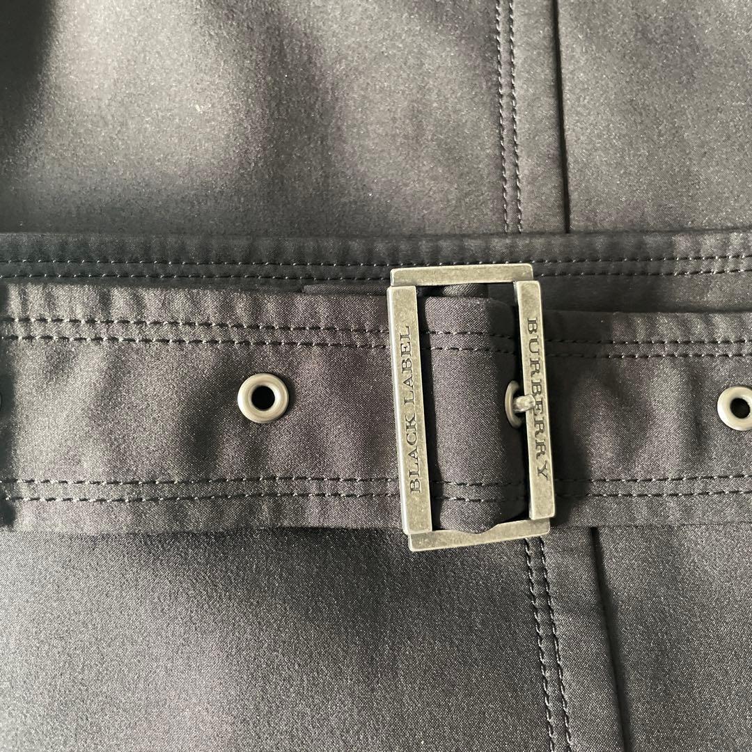 BURBERRY BLACK LABEL トレンチコート ブラック