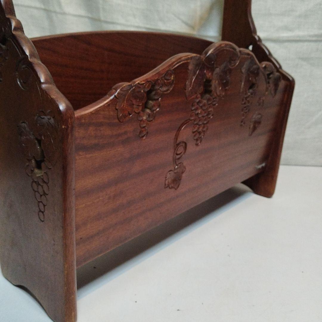 昭和の家具　葡萄(ぶどう)　　　　　　　　マガジンラック　吉川家具