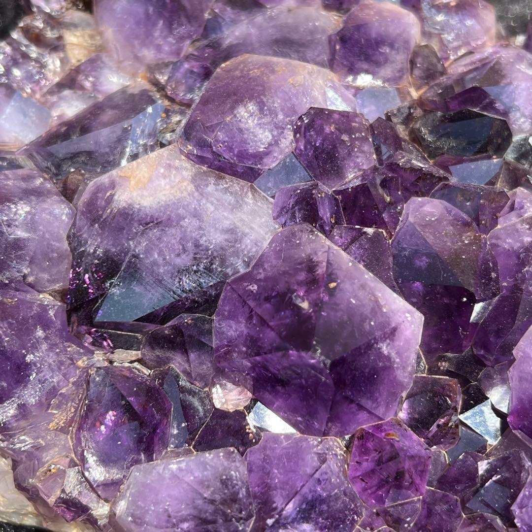 ☆特大サイズ美紫結晶☆最強浄化や魔除にも☆アメジストクラスター 天然石 原石