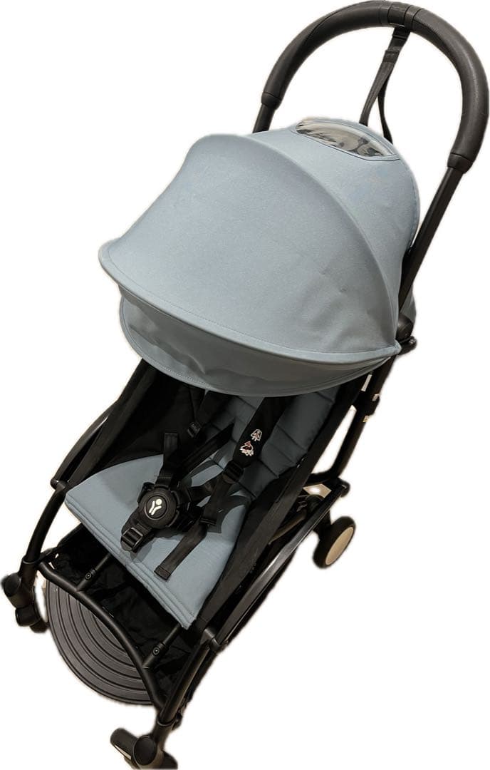 YOYO BABYZEN 折りたたみ式ベビーカー アクア ドリンクホルダー付