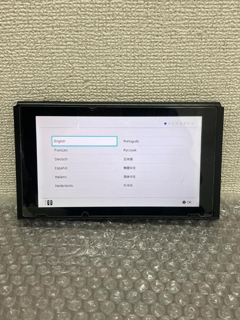 ジャンク ニンテンドー スイッチ 本体 HAC-001 M1221c2