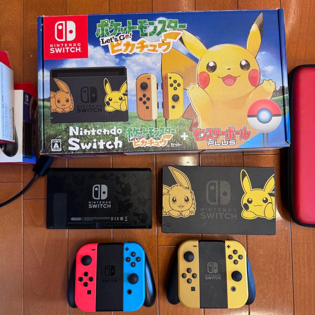 NintendoSwitchポケットモンスターlet's gピカチュウセット本体