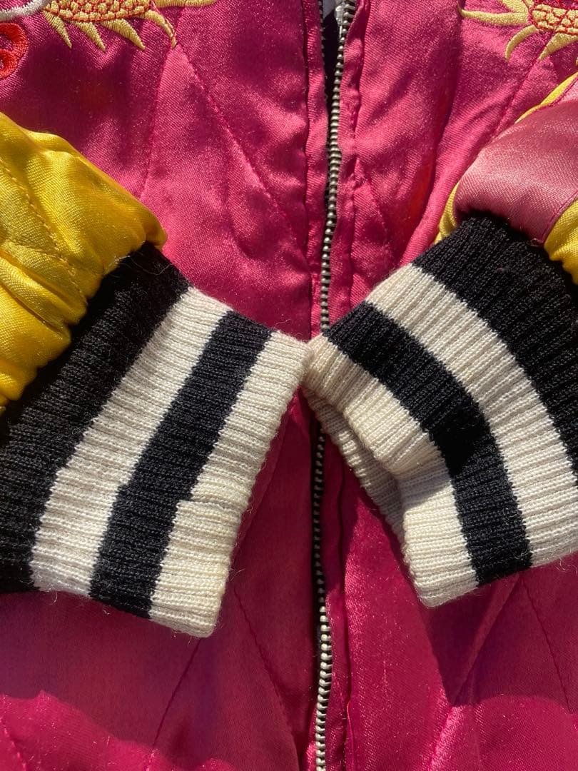 50s スカジャン okinawa speed zip