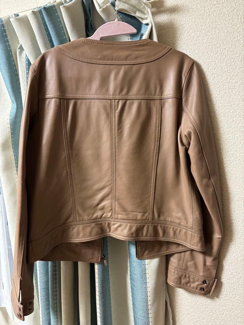 【超美品‼️】本革ジャケット　ファーベスト付き