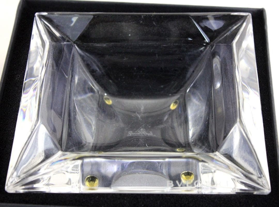 BVLGARIクリスタル 灰皿180125.7.S1