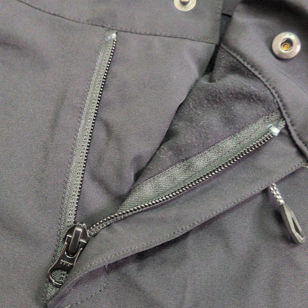 美品　MAMMUT　スノーパンツ 黒 マンモスロゴ メンズLサイズ