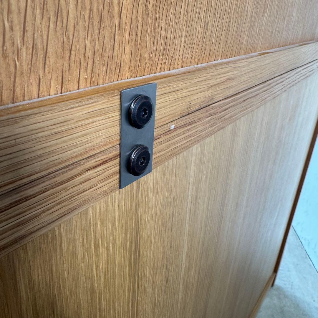 廃番 アクタス KLOSS 食器棚 オープンシェルフ 幅80 高さ178