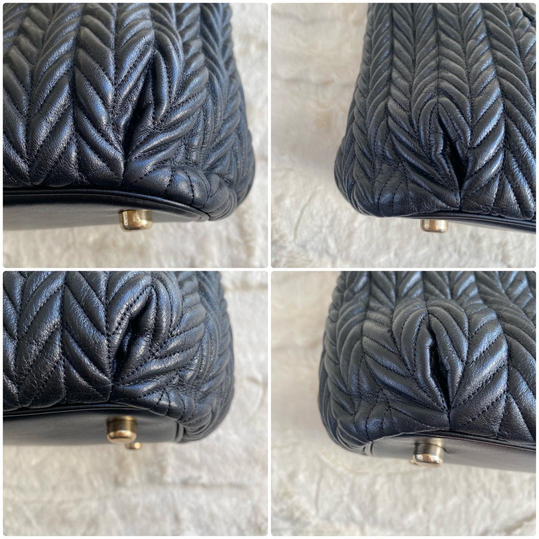 【良品】 COACH コーチ 2WAY レザー トートバッグ ゴールド金具