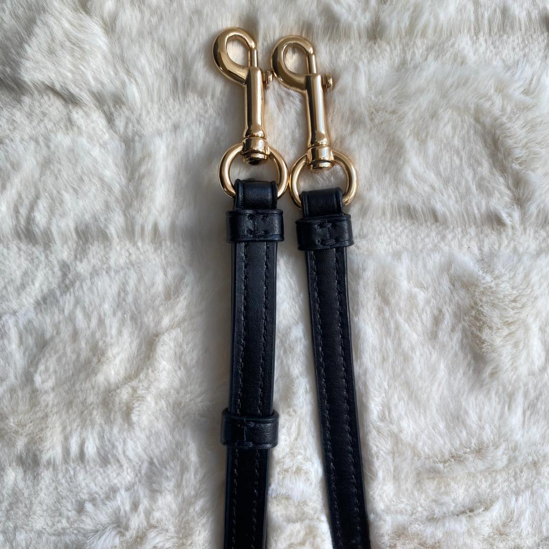 【良品】 COACH コーチ 2WAY レザー トートバッグ ゴールド金具