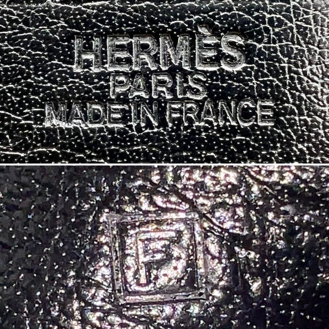 【美品】エルメス MC2 コペルニクス 二つ折り コンパクト 財布 黒