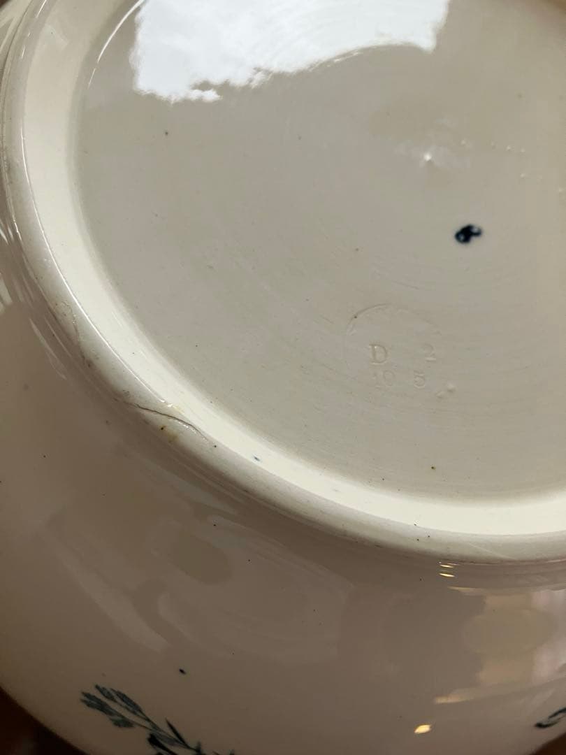 アンティーク　スーピエール　ロンウィ　ミニョン　Longwy mignon