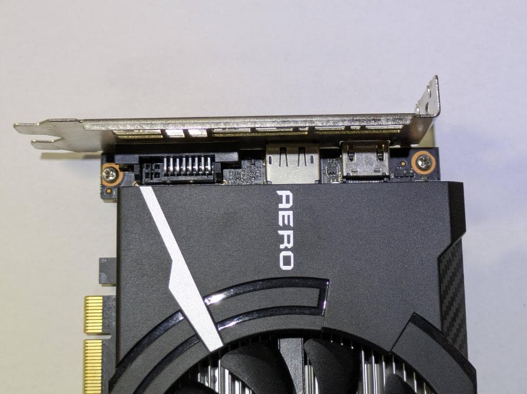 グラフィックボード・グラボ・ビデオカード MSI GeForce GTX 1650 AERO ITX 4G OC