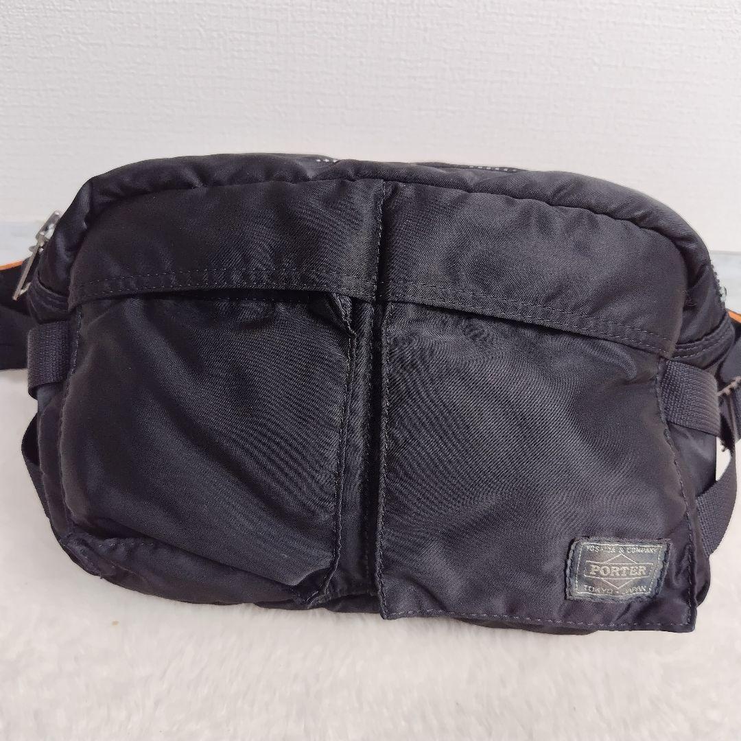 ✨極美品✨PORTER　TANKER　ウエストバック　ショルダーバッグ 黒