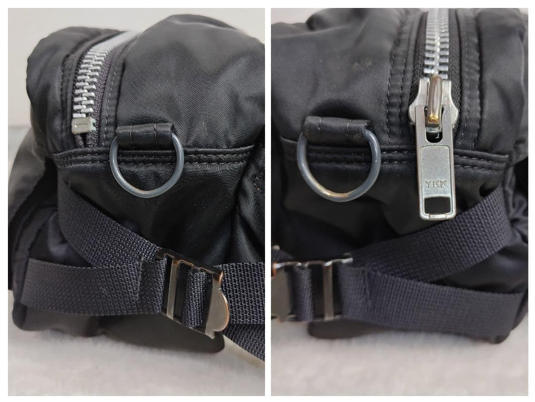 ✨極美品✨PORTER　TANKER　ウエストバック　ショルダーバッグ 黒