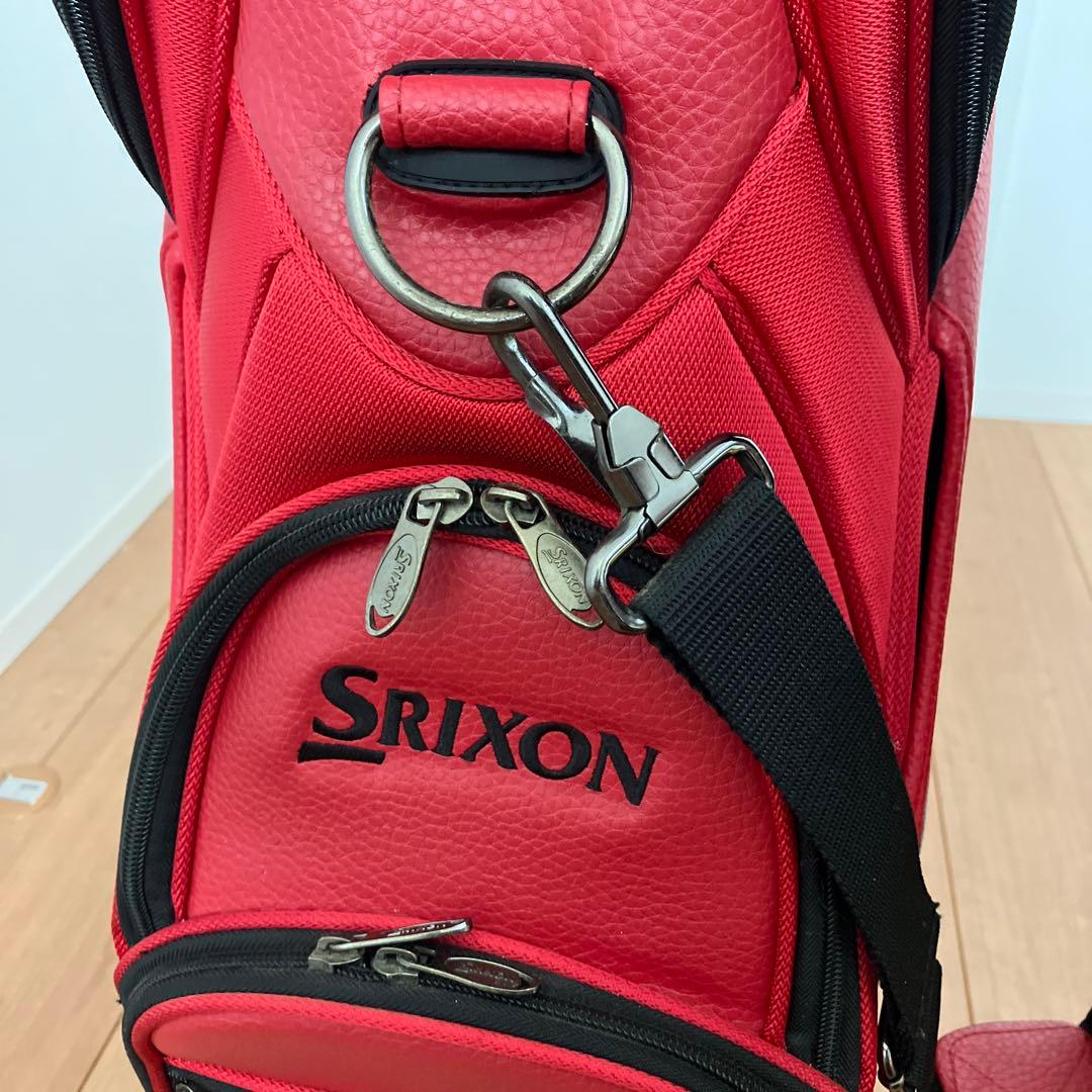 SRIXON キャディバッグ 赤黒