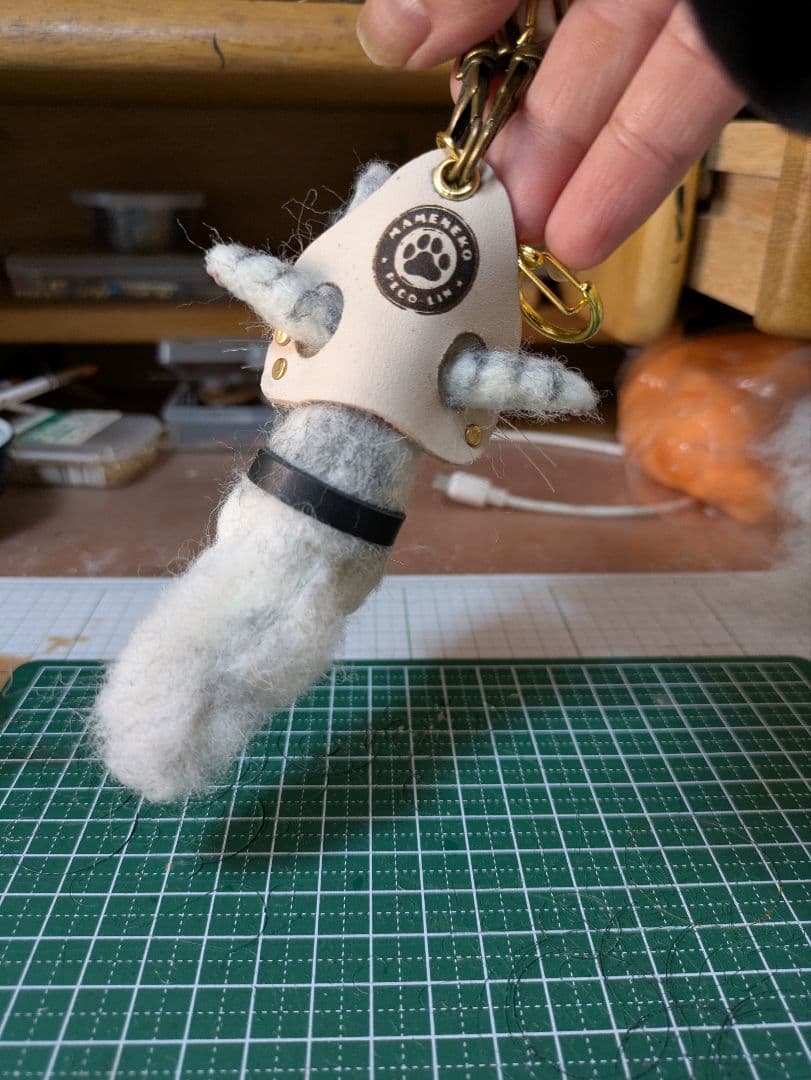 こもちゃんです 豆猫アーティストPECO-LIN