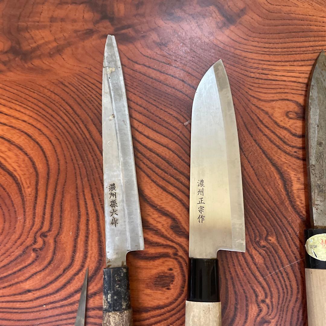 堺神徳　源武昭包丁　21個　まとめ売り　ジャンク