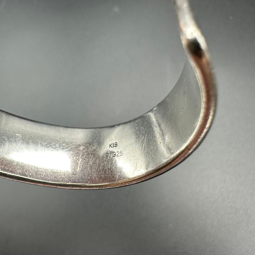 D-NH バングル　SILVER×K18