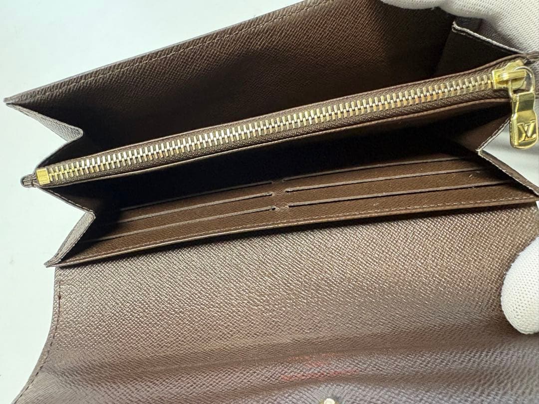 LOUIS VUITTON ダミエ・長財布　値下げ交渉あり　訳あり