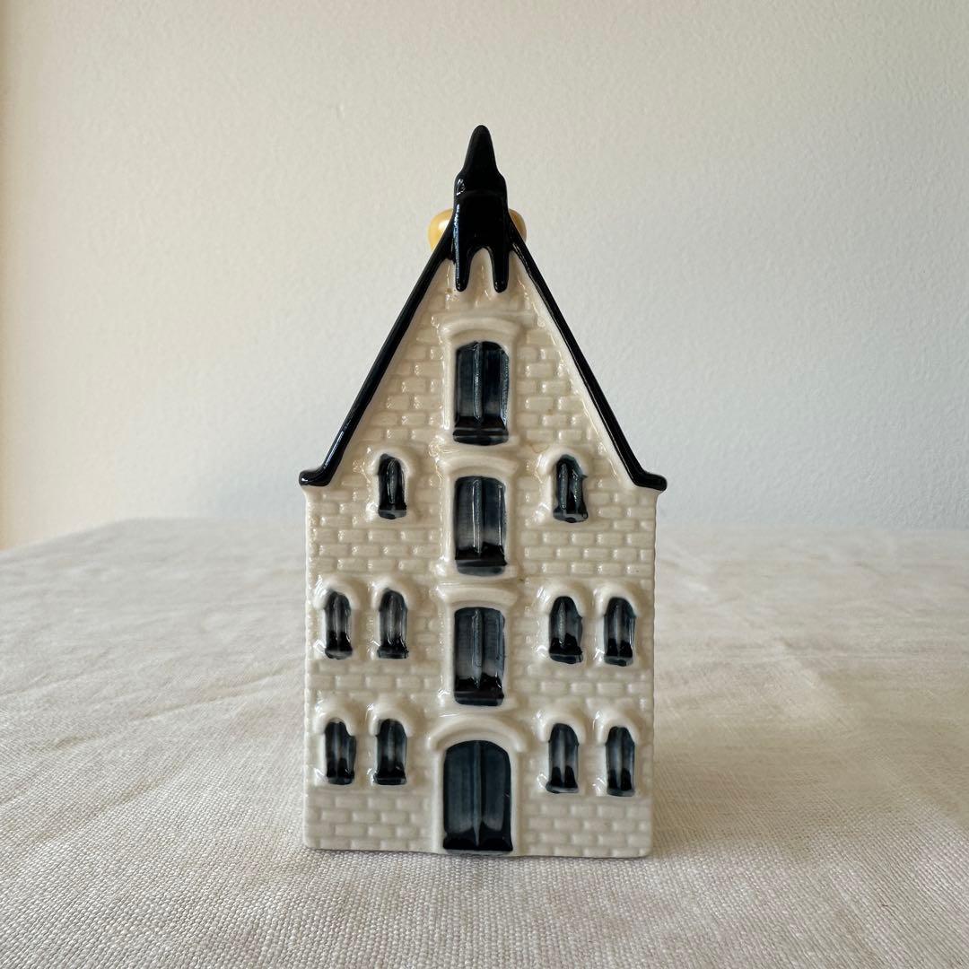 【KLMオランダ航空】デルフトブルーハウス4個セット(#51,58,70,82)