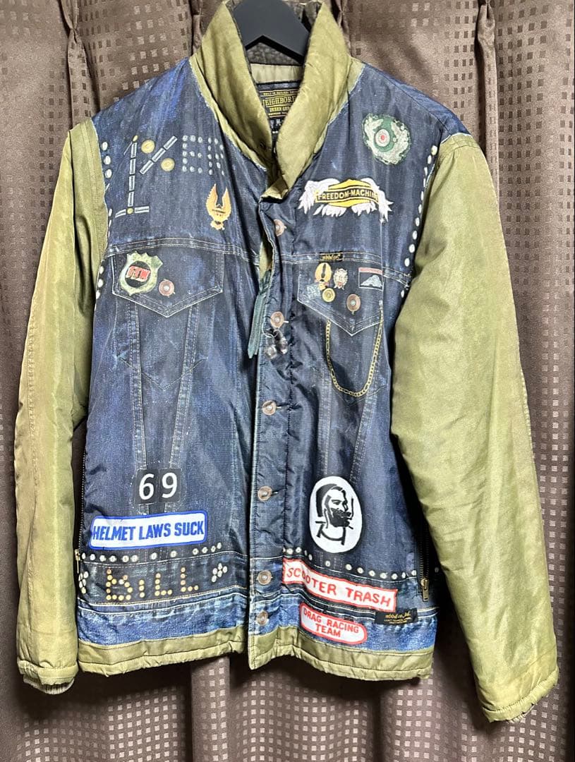 NEIGHBORHOOD名作　転写ジャケット　長瀬　タキシン　島　着用