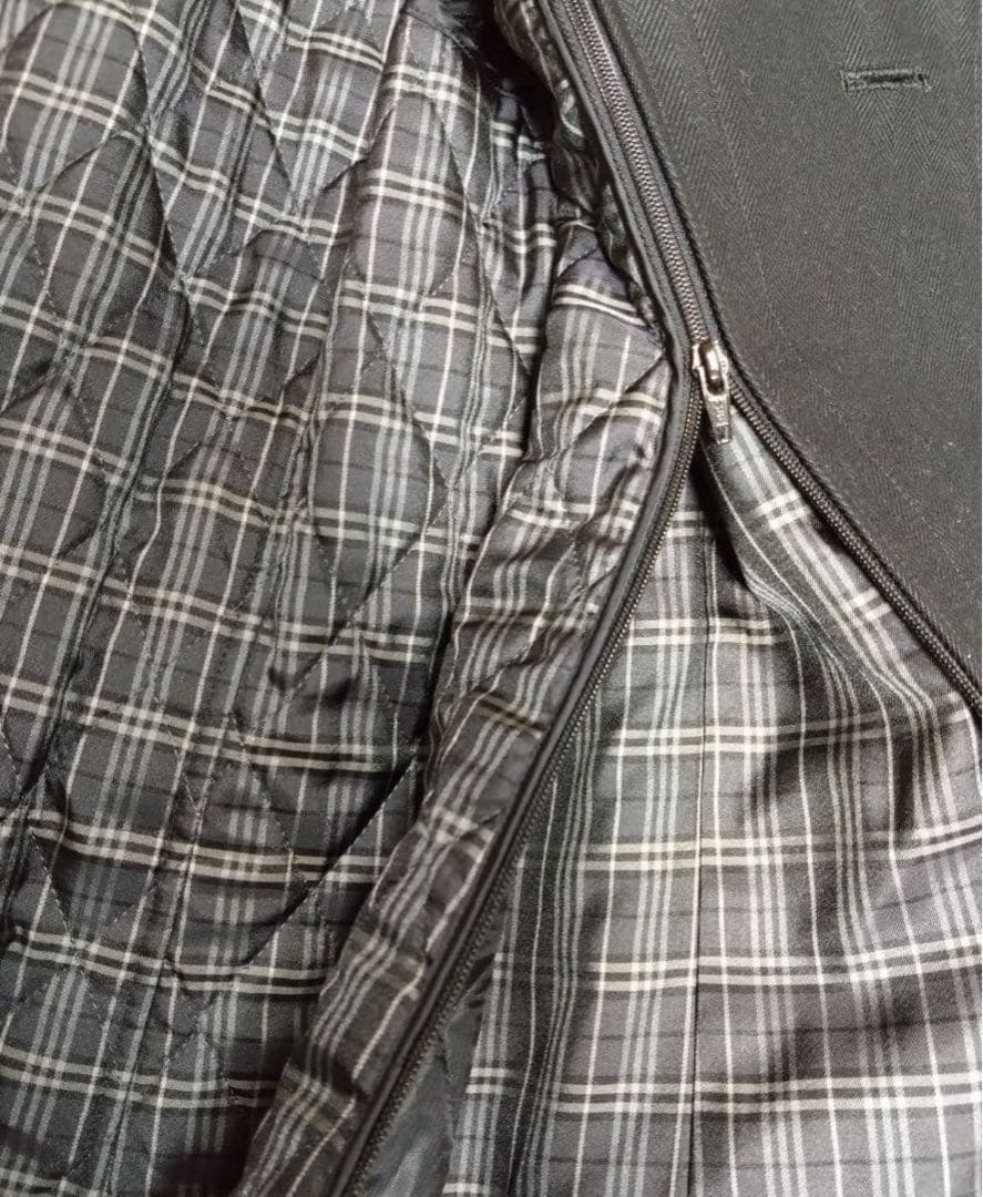 【美品】BURBERRY BLACKLABEL ウール混トレンチコート M