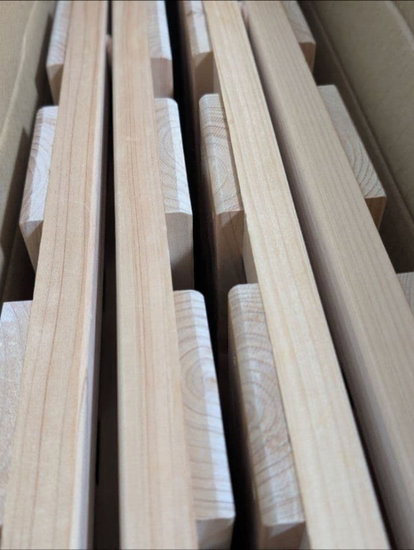 国産　天然木　ダブル　めいじ屋　すのこベッド　すのこ　ベット