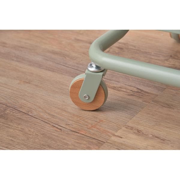 限定SALE！ハンガーラック 収納 棚付 おしゃれ かわいい グリーン