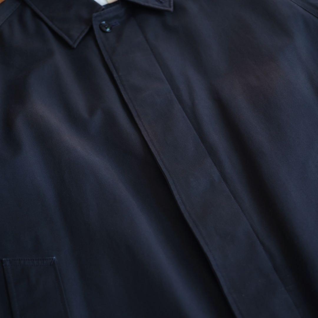 L ナナミカ 2L Cotton GORE-TEX Balmacaan Coat