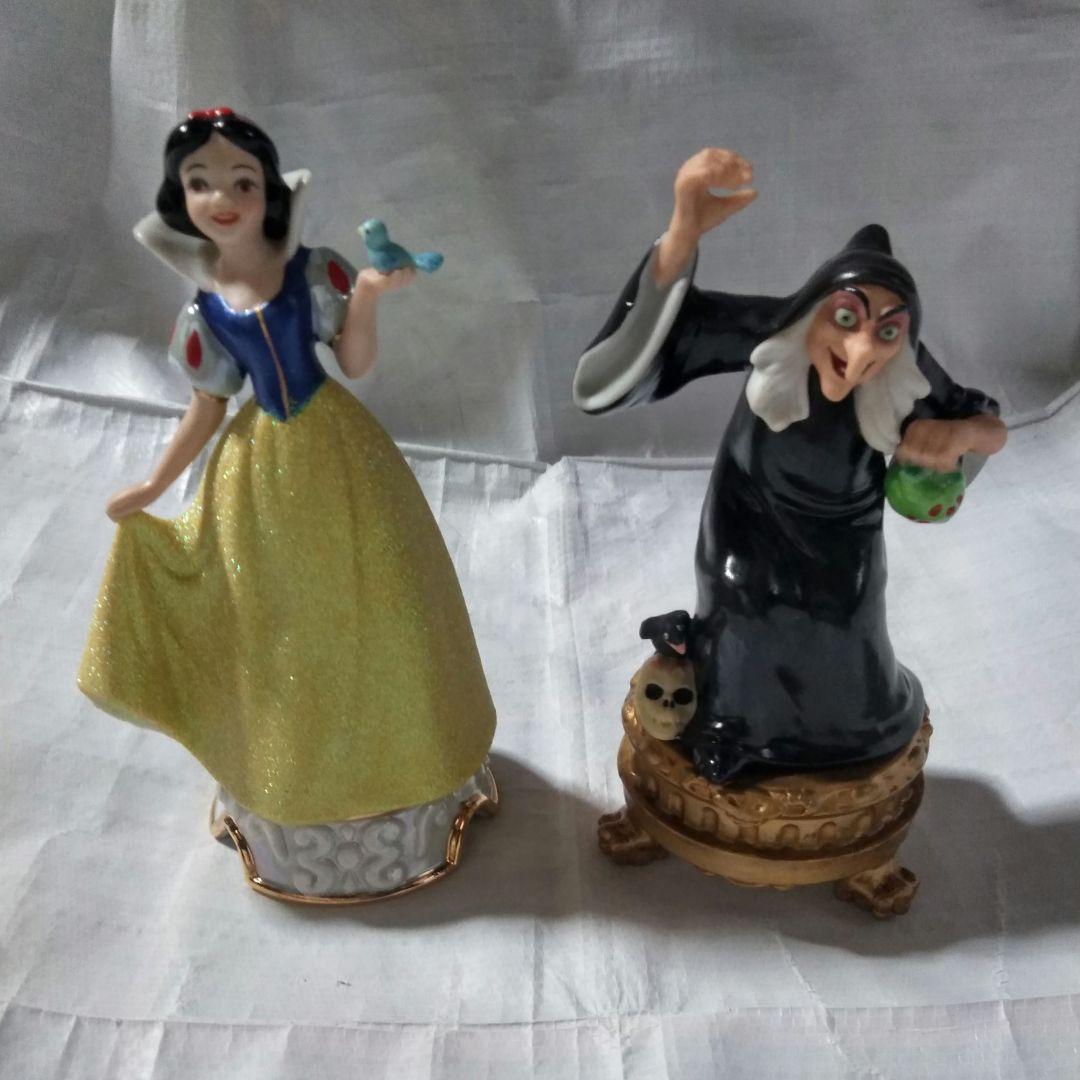 ディズニー 白雪姫 魔女 置物 フィギュリン