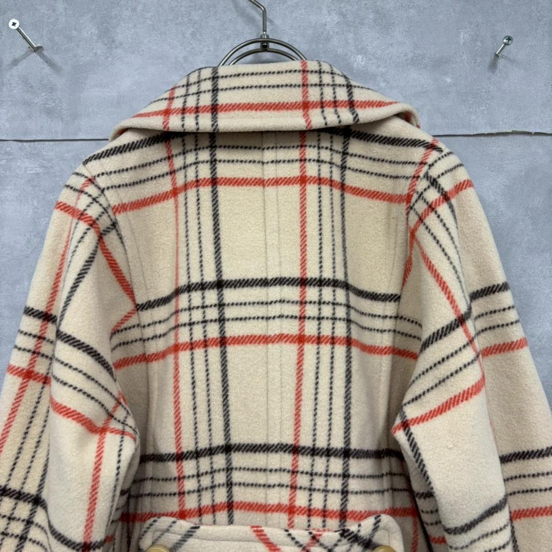 DEUXIÈME CLASSE ダブル チェック オーバーコート N2455