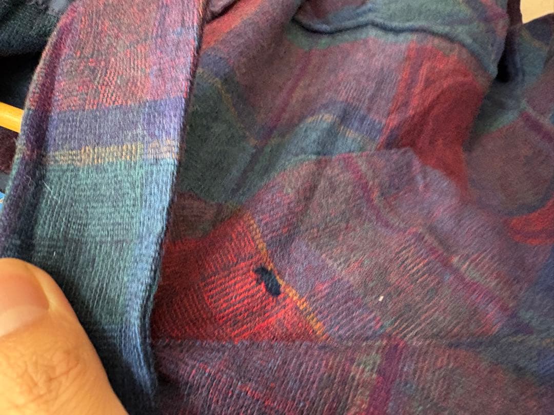 70s Pendleton ウールネルシャツ