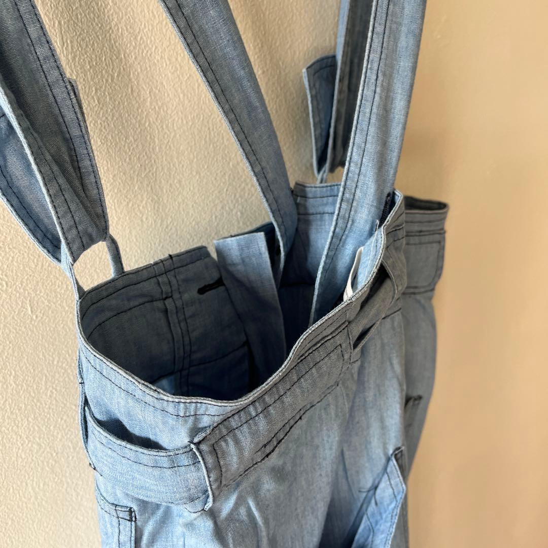 ISABEL MARANT ETOILEライトブルー サロペット デニム風