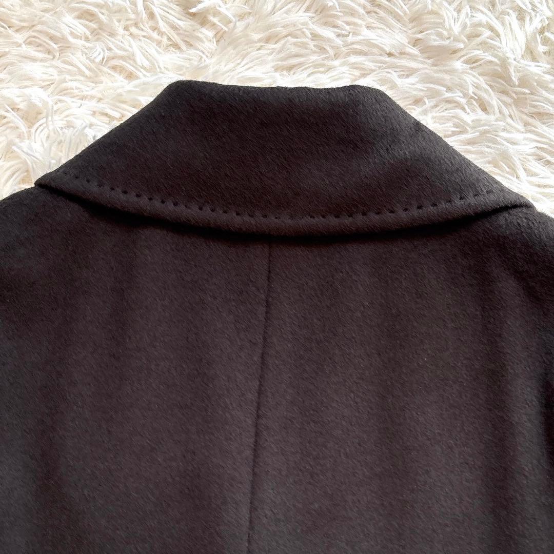 新品✨15号 3L ゼルーラ アンゴラ ウール ロングコート カーキ ゆったり