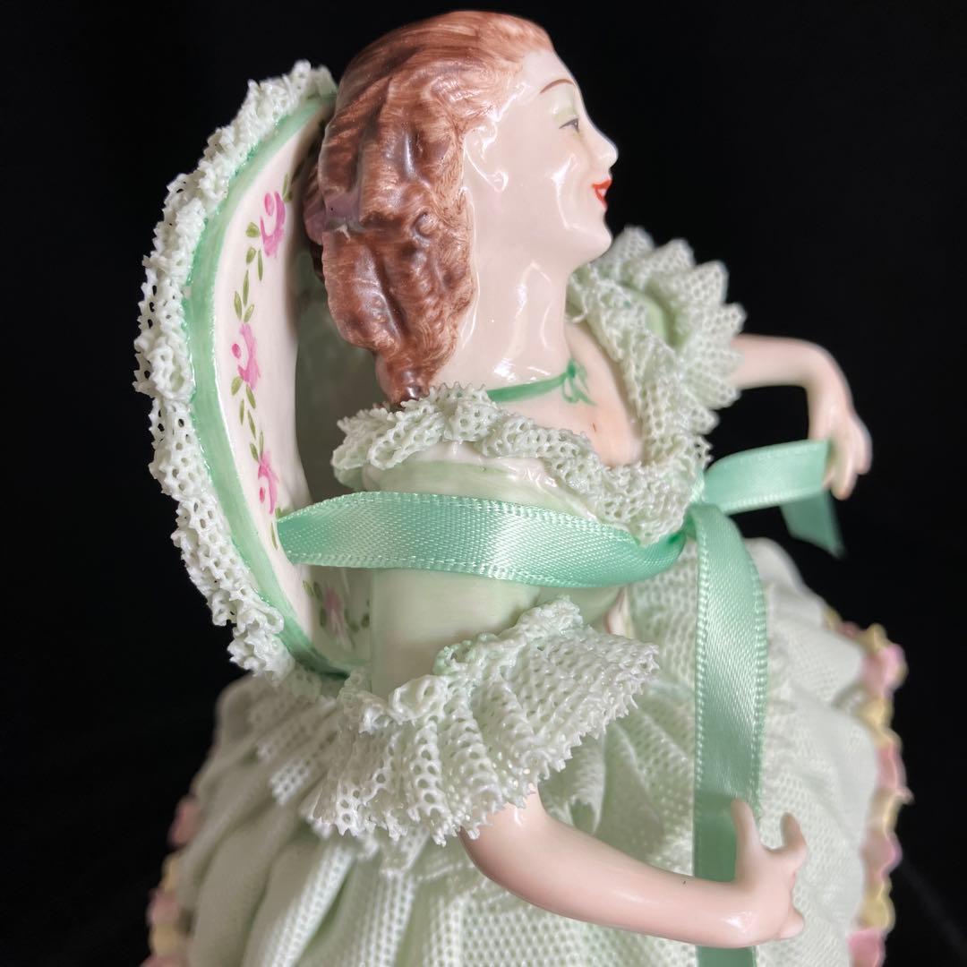 【匿名配送/希少】アイリッシュドレスデン/フィギュリン/エメラルドコレクション