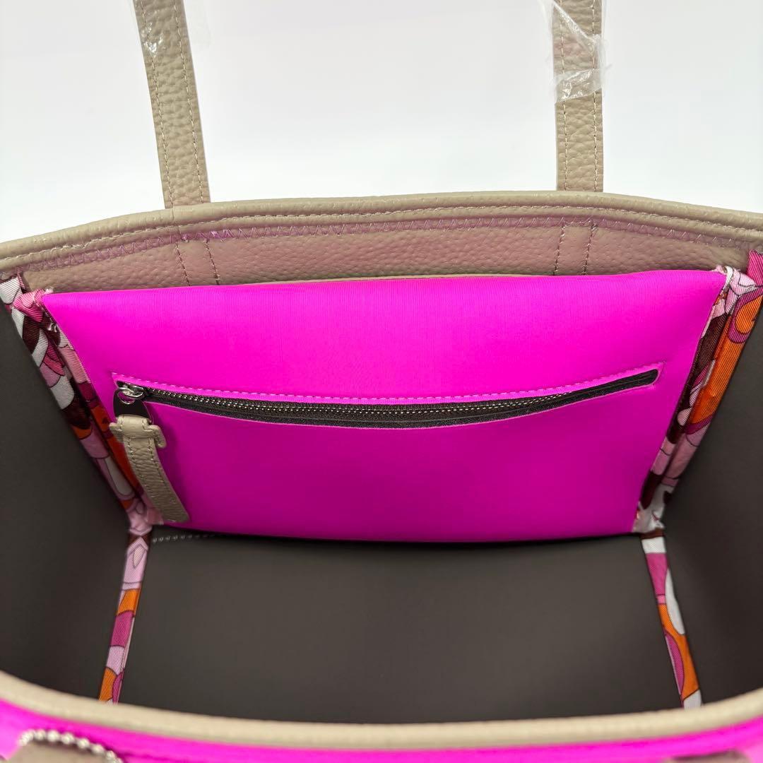 【最終底値】ADMJ マジックライト トリコットダブルトートバッグ ピンク