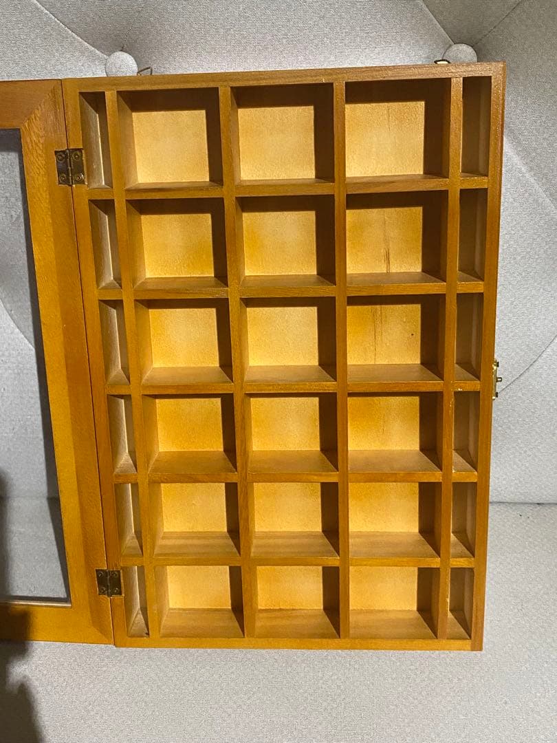 シャビー♦️ナチュラル ロココ♦️コレクションボックス ２個セット♦️壁付可能♦️送料込