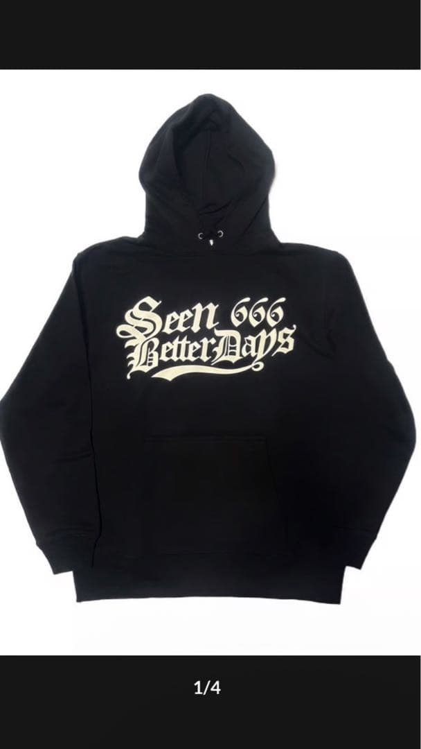 SEEN BETTER DAYS 666 パーカー