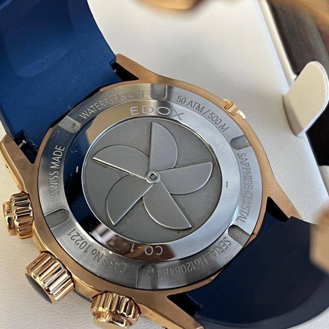 【最終値】EDOX エドックスクロノオフショ ア