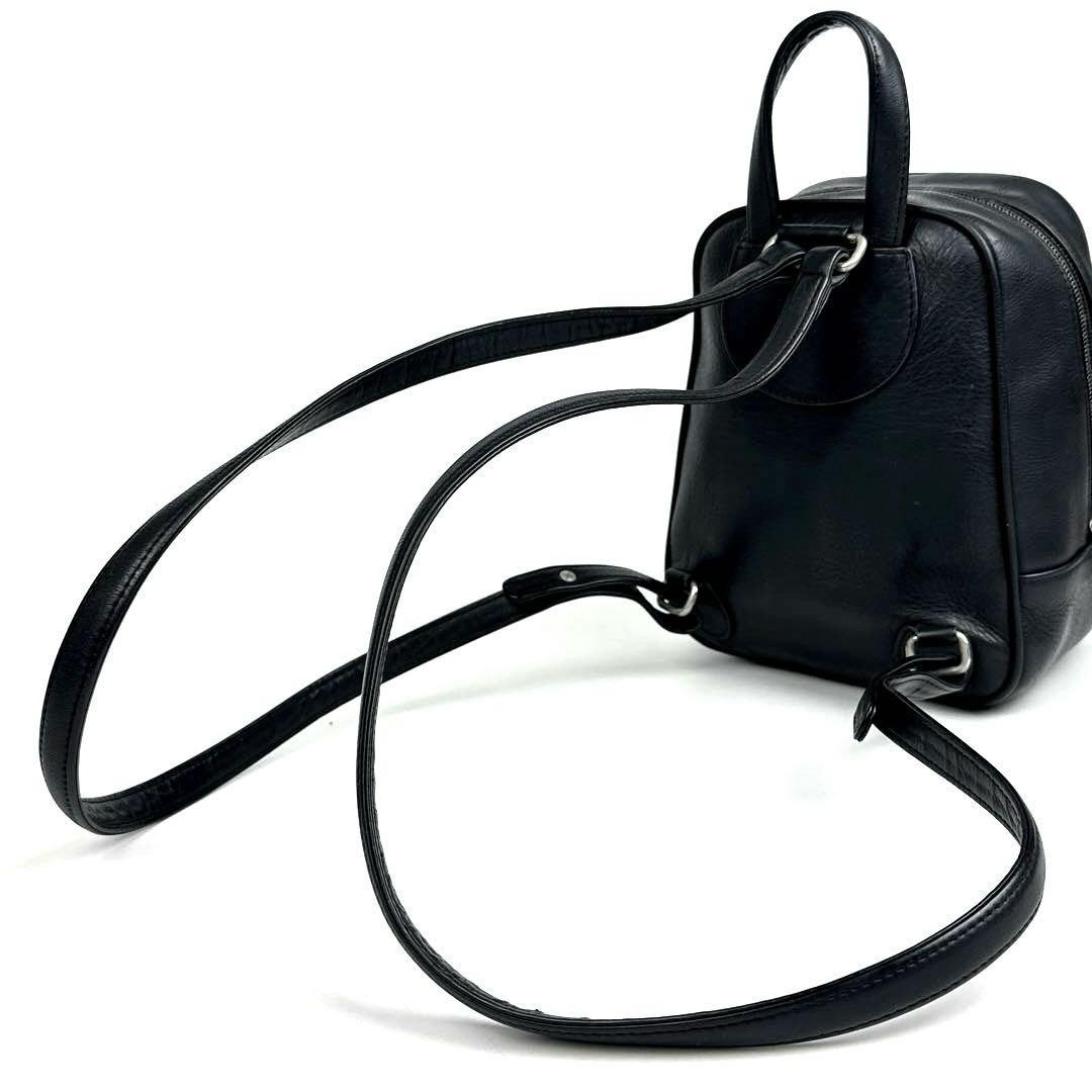 【美品】ディオール　リュック　CD　アイコン　シルバー金具　カナージュ　レザー