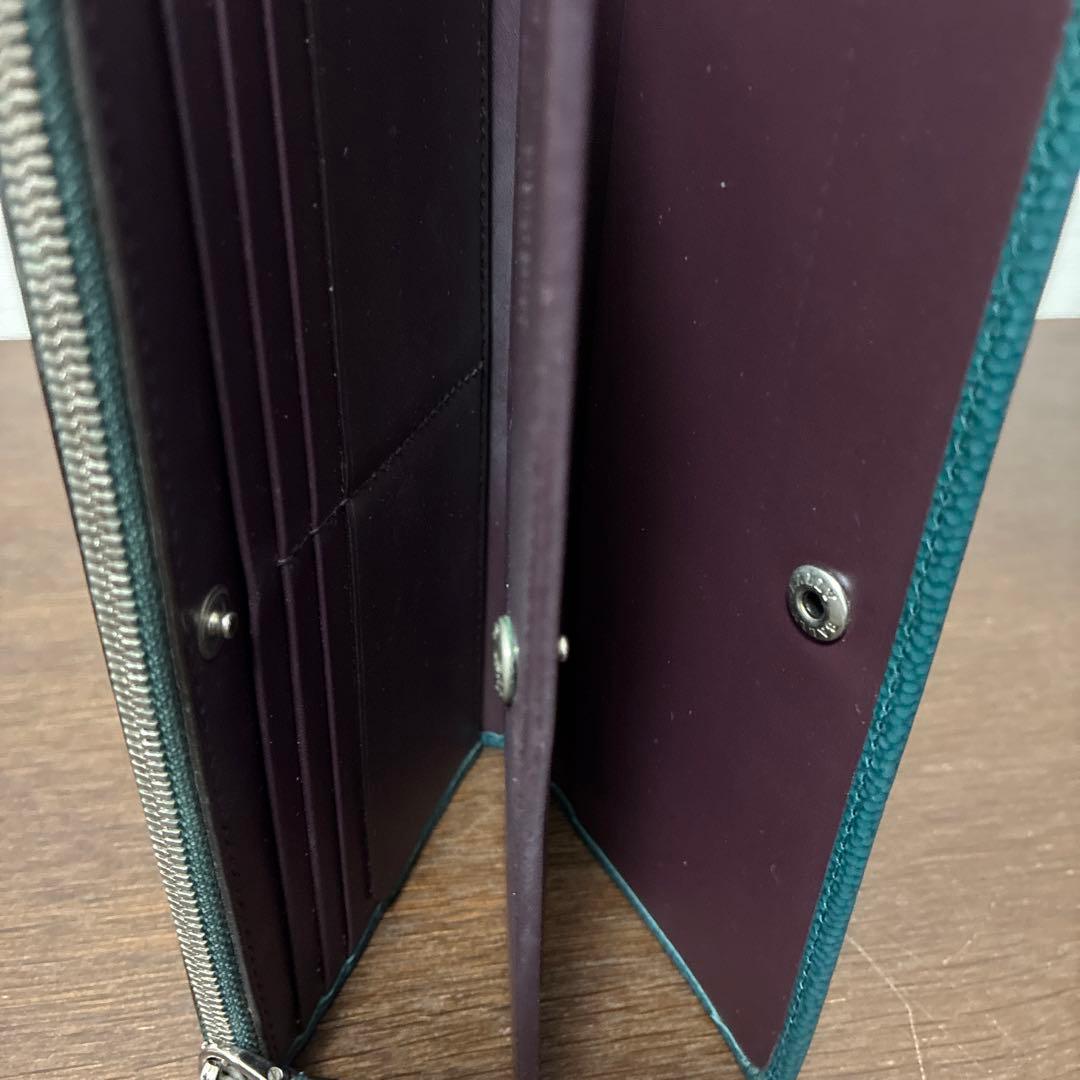 BALLY バリー　長財布　HILL ヒル　ウォレット　グリーン系