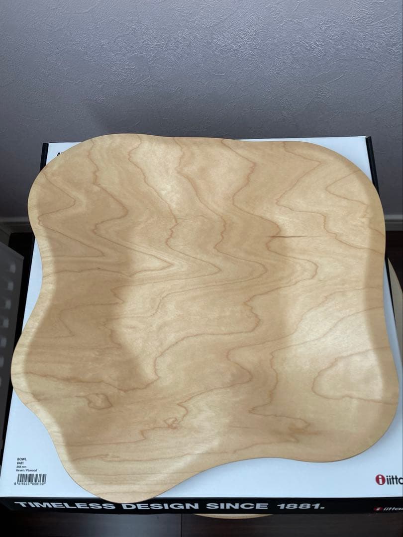 イッタラAalto Collection プライウッドボウル　未使用　scope