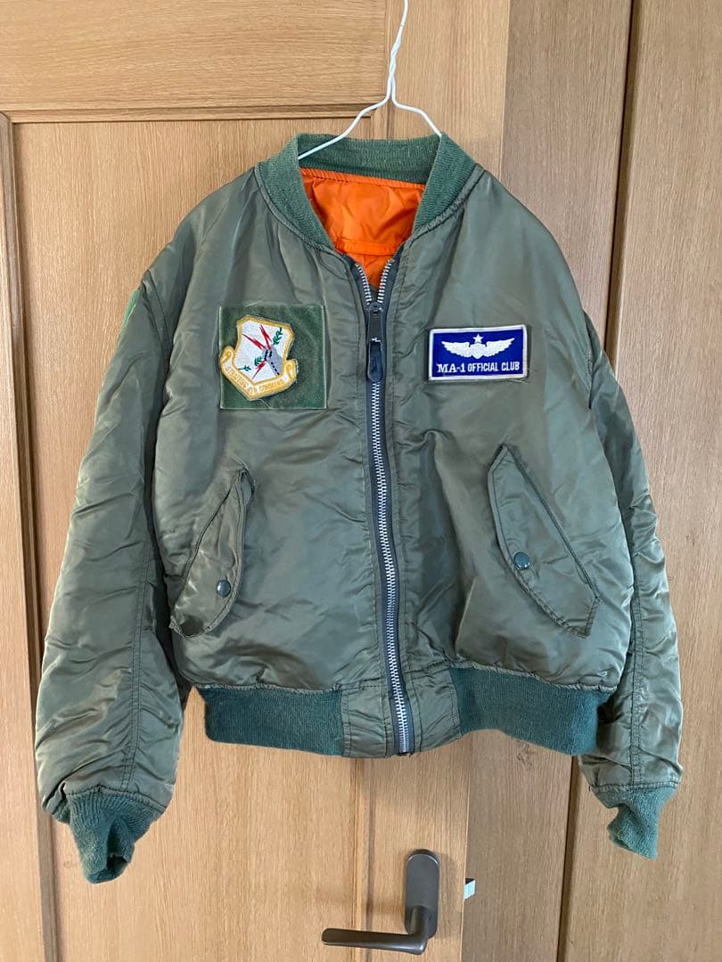 alpha ma-1 90s ジャケット　カーキ　USA製　M