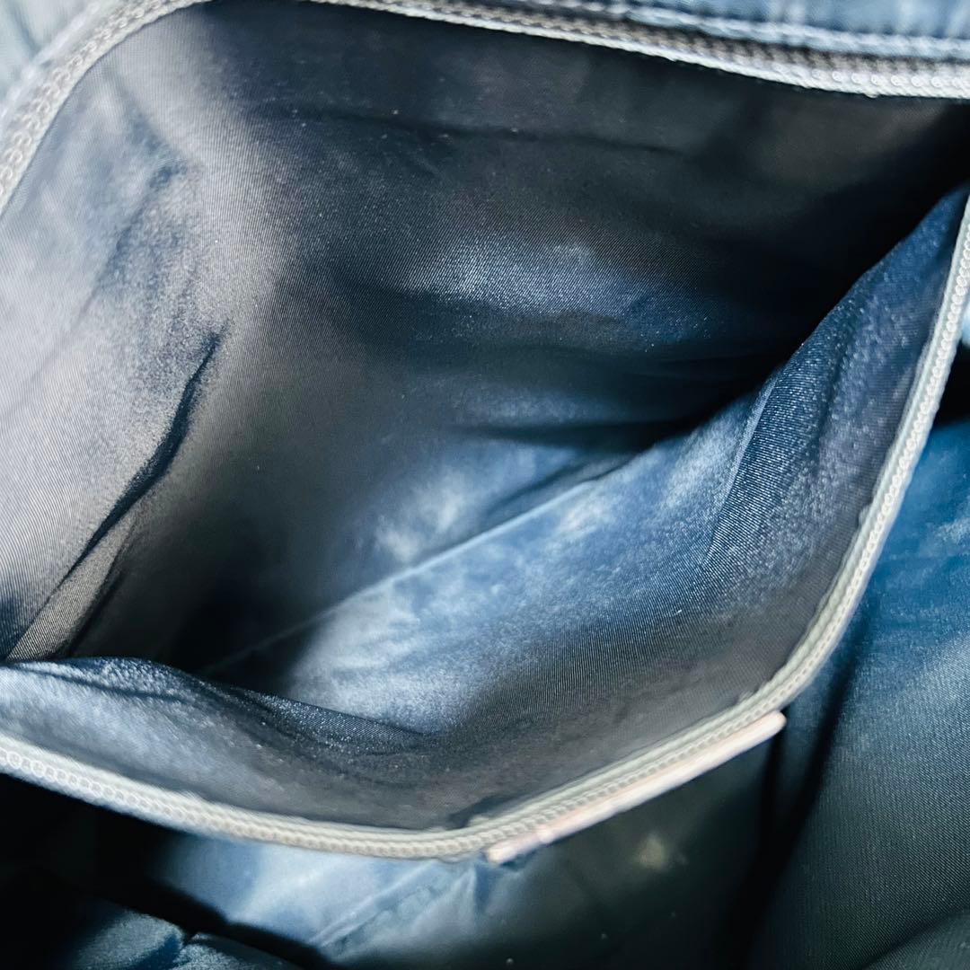 クリスチャンディオール トロッター トートバッグ ハンドバッグ ネイビー