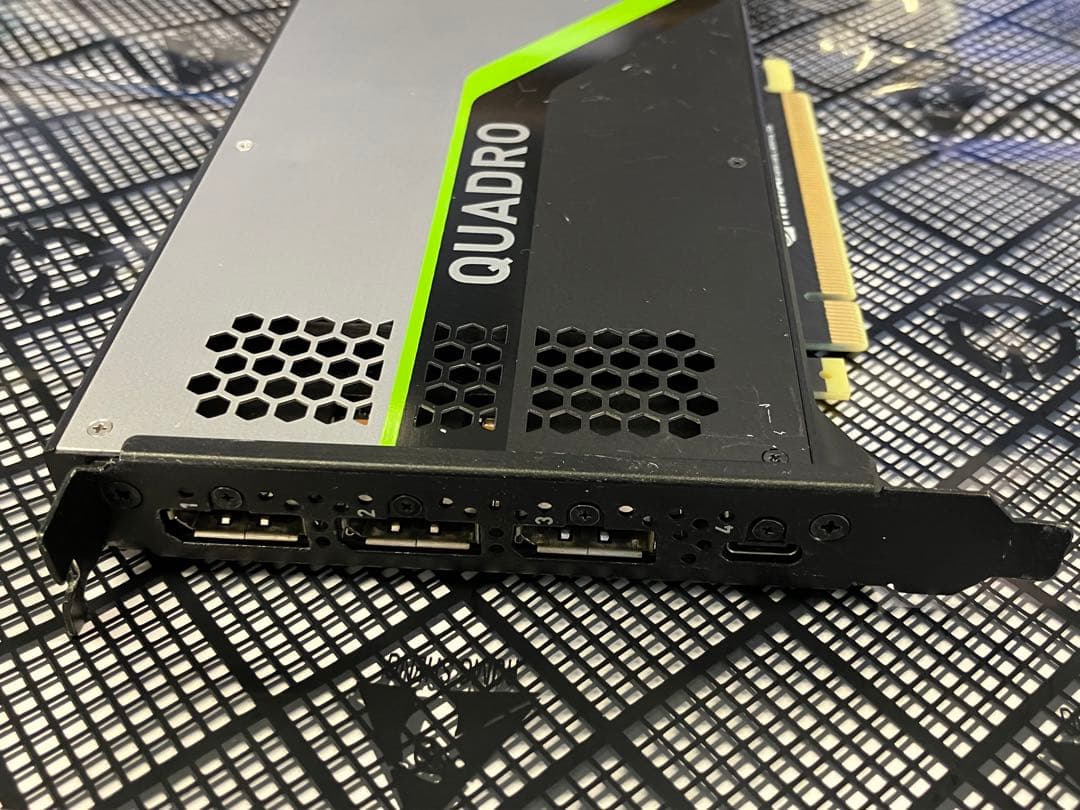 NVIDIA Quadro RTX 4000 グラフィックボード 本体のみ