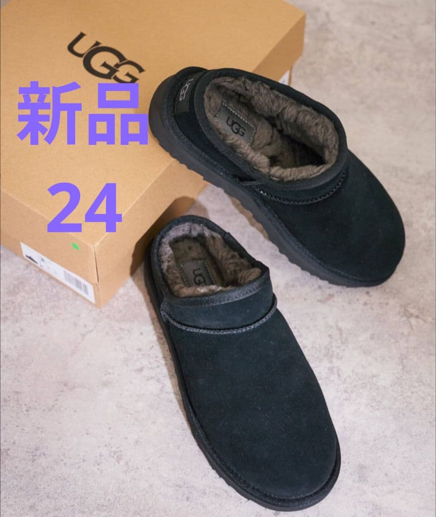 AASU　フレームワーク　UGG CLASSIC SLIPPER　ブラック