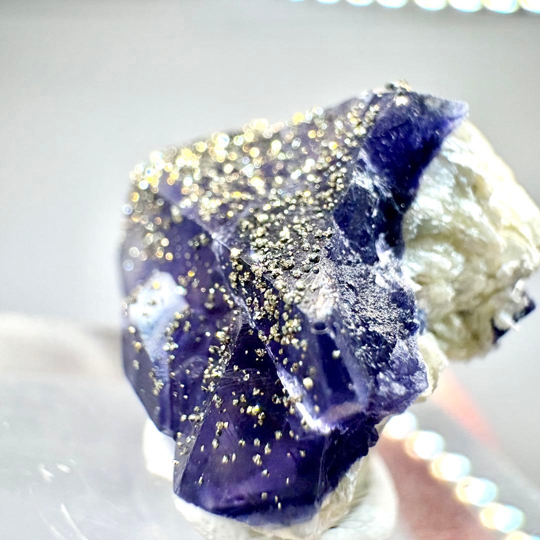 584 中国 内モンゴル産 フローライト&パイライト